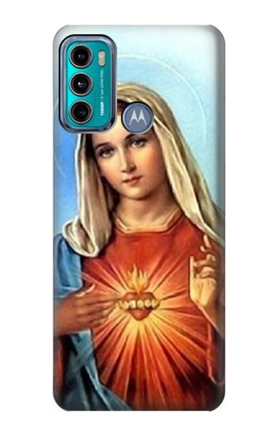 S2420 The Virgin Mary Santa Maria Case Cover Custodia per Motorola Moto G60, G40 Fusion