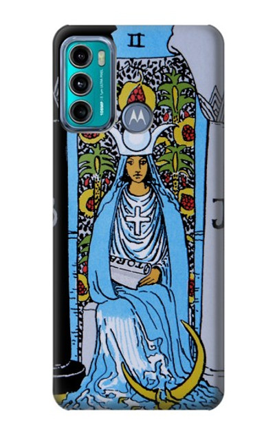 S2764 High Priestess Tarot Card Case Cover Custodia per Motorola Moto G60, G40 Fusion