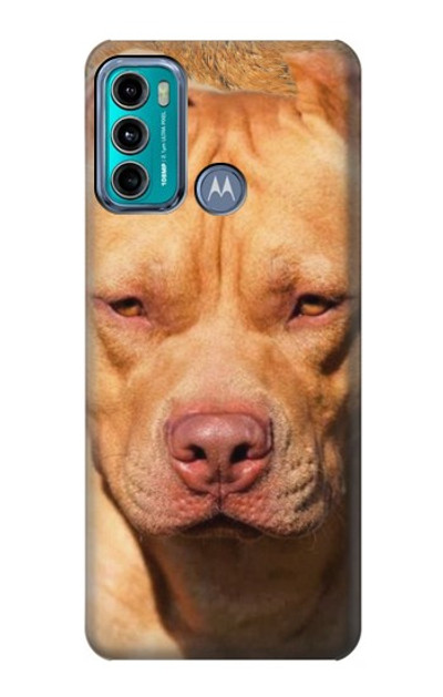 S2903 American Pitbull Dog Case Cover Custodia per Motorola Moto G60, G40 Fusion