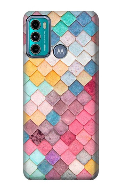 S2947 Candy Minimal Pastel Colors Case Cover Custodia per Motorola Moto G60, G40 Fusion