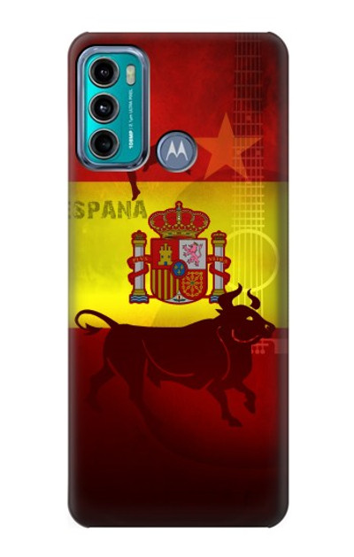 S2984 Spain Football Soccer Case Cover Custodia per Motorola Moto G60, G40 Fusion