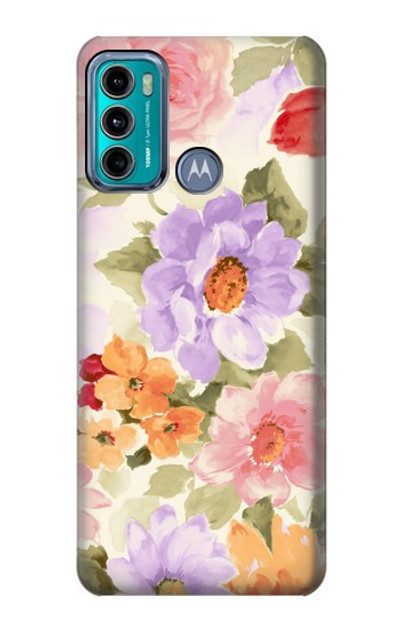 S3035 Sweet Flower Painting Case Cover Custodia per Motorola Moto G60, G40 Fusion