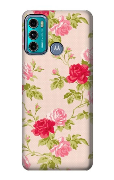 S3037 Pretty Rose Cottage Flora Case Cover Custodia per Motorola Moto G60, G40 Fusion