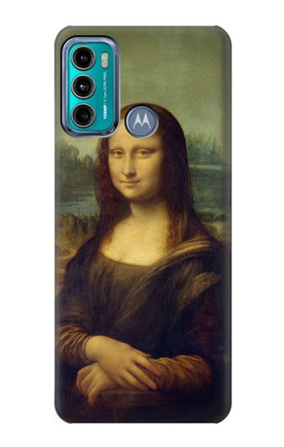 S3038 Mona Lisa Da Vinci Painting Case Cover Custodia per Motorola Moto G60, G40 Fusion