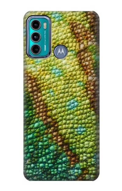 S3057 Lizard Skin Graphic Printed Case Cover Custodia per Motorola Moto G60, G40 Fusion