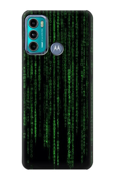 S3668 Binary Code Case Cover Custodia per Motorola Moto G60, G40 Fusion