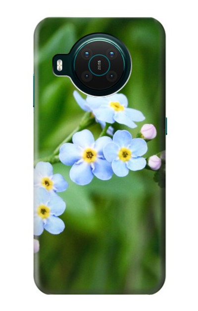 S1818 Forget Me Not Case Cover Custodia per Nokia X10