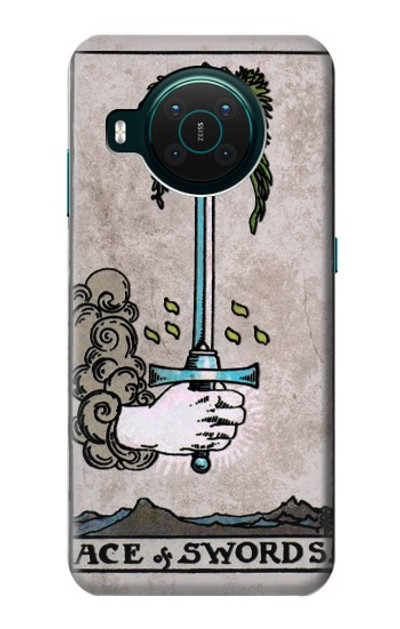 S2482 Tarot Card Ace of Swords Case Cover Custodia per Nokia X10