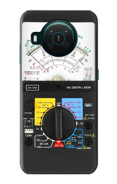 S2660 Analog Multimeter Graphic Printed Case Cover Custodia per Nokia X10