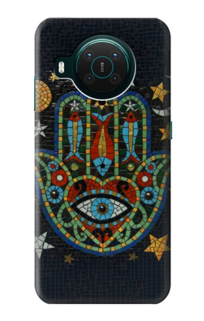 S3175 Hamsa Hand Mosaics Case Cover Custodia per Nokia X10