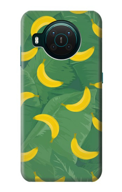 S3286 Banana Fruit Pattern Case Cover Custodia per Nokia X10