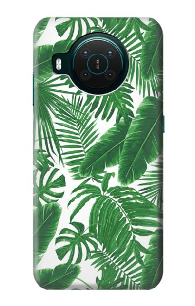 S3457 Paper Palm Monstera Case Cover Custodia per Nokia X10