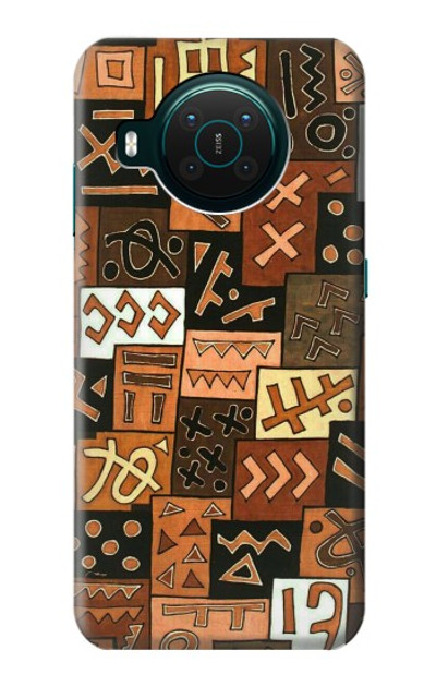 S3460 Mali Art Pattern Case Cover Custodia per Nokia X10