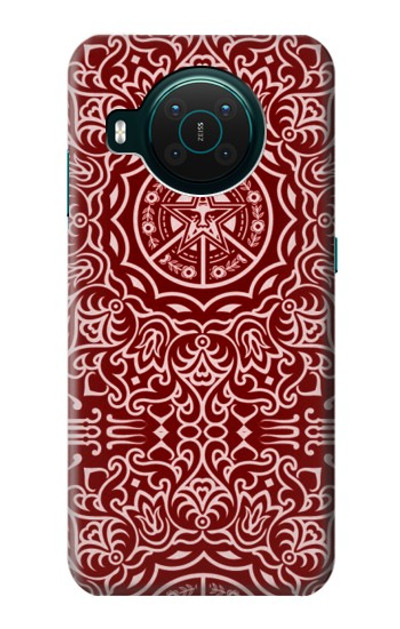 S3556 Yen Pattern Case Cover Custodia per Nokia X10