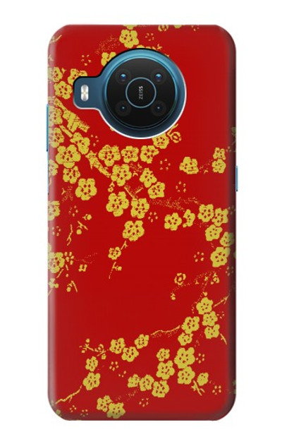 S2050 Cherry Blossoms Chinese Graphic Printed Case Cover Custodia per Nokia X20