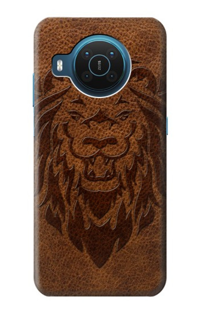 S2529 Leo Zodiac Tattoo Brown Graphic Print Case Cover Custodia per Nokia X20