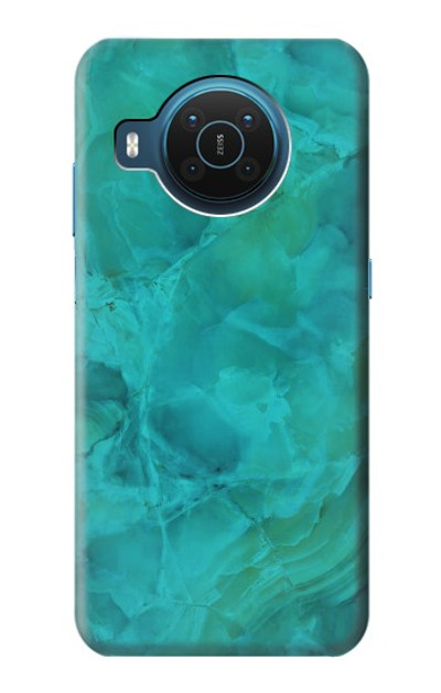 S3147 Aqua Marble Stone Case Cover Custodia per Nokia X20