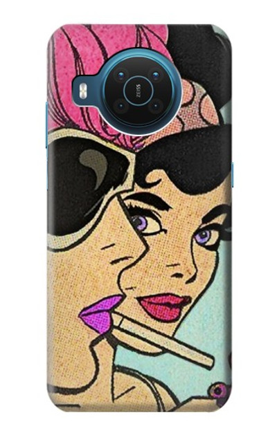 S3171 Girls Pop Art Case Cover Custodia per Nokia X20