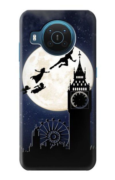 S3249 Peter Pan Fly Full Moon Night Case Cover Custodia per Nokia X20