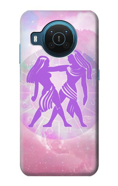 S3259 Zodiac Gemini Case Cover Custodia per Nokia X20