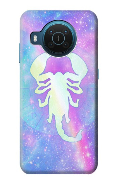 S3267 Zodiac Scorpio Case Cover Custodia per Nokia X20