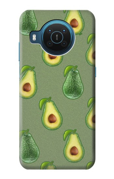 S3285 Avocado Fruit Pattern Case Cover Custodia per Nokia X20