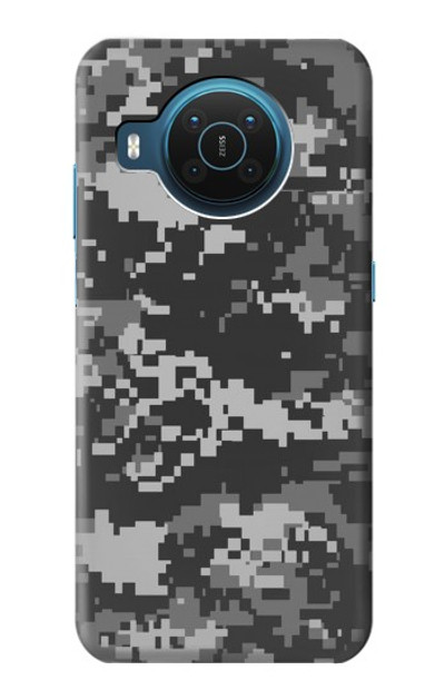 S3293 Urban Black Camo Camouflage Case Cover Custodia per Nokia X20