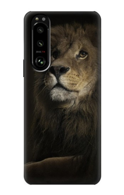 S0472 Lion Case Cover Custodia per Sony Xperia 5 III