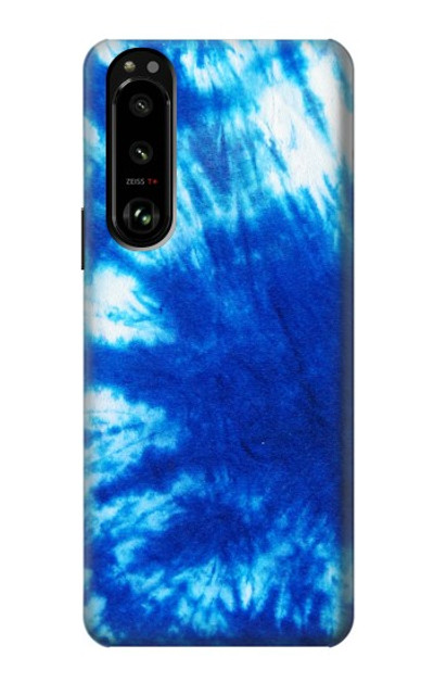 S1869 Tie Dye Blue Case Cover Custodia per Sony Xperia 5 III
