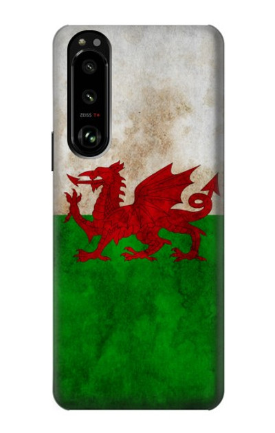 S2976 Wales Football Soccer Flag Case Cover Custodia per Sony Xperia 5 III