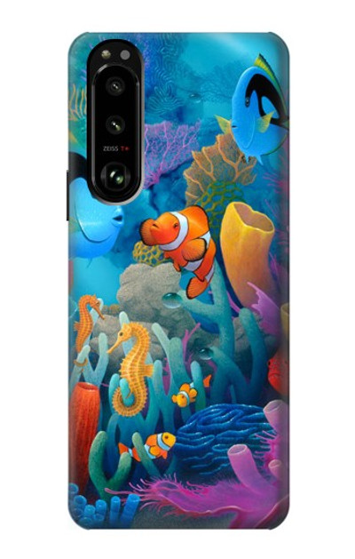 S3227 Underwater World Cartoon Case Cover Custodia per Sony Xperia 5 III