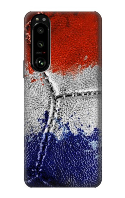 S3304 France Flag Vintage Football Graphic Case Cover Custodia per Sony Xperia 5 III