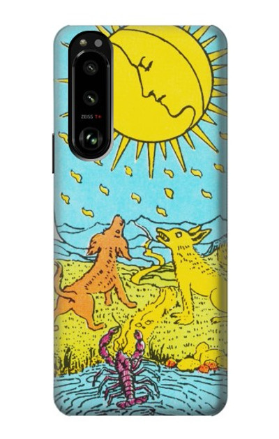 S3435 Tarot Card Moon Case Cover Custodia per Sony Xperia 5 III