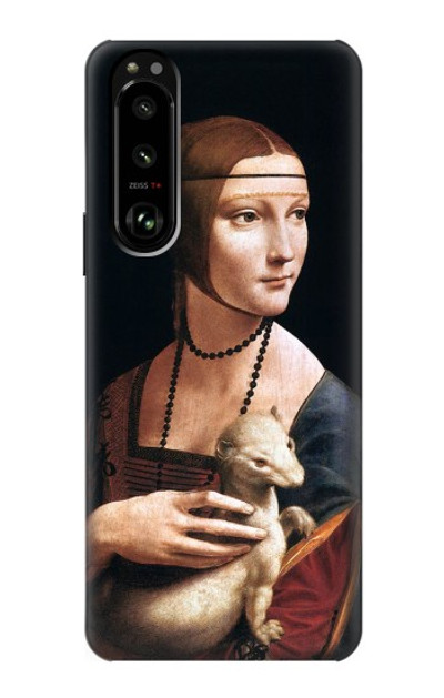 S3471 Lady Ermine Leonardo da Vinci Case Cover Custodia per Sony Xperia 5 III