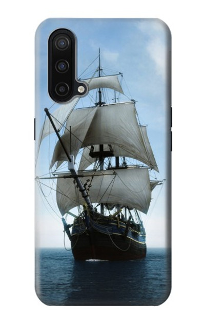 S1096 Sailing Ship in an Ocean Case Cover Custodia per OnePlus Nord CE 5G