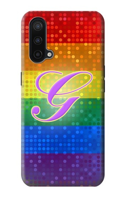 S2899 Rainbow LGBT Gay Pride Flag Case Cover Custodia per OnePlus Nord CE 5G