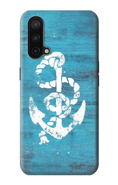 S3053 Marine Anchor Blue Case Cover Custodia per OnePlus Nord CE 5G