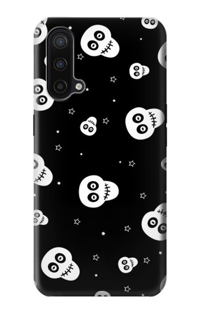 S3261 Smile Skull Halloween Pattern Case Cover Custodia per OnePlus Nord CE 5G