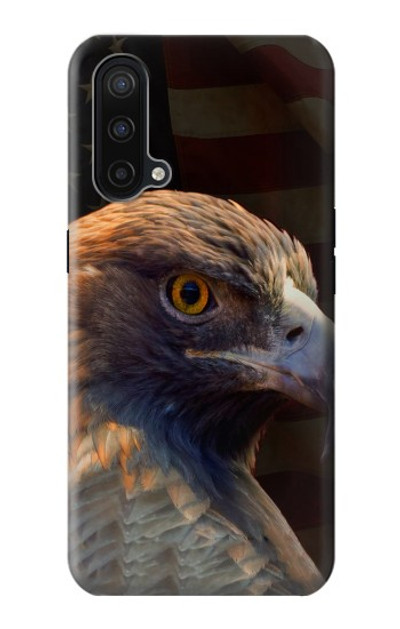 S3376 Eagle American Flag Case Cover Custodia per OnePlus Nord CE 5G