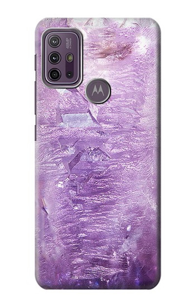 S2690 Amethyst Crystals Graphic Printed Case Cover Custodia per Motorola Moto G10 Power