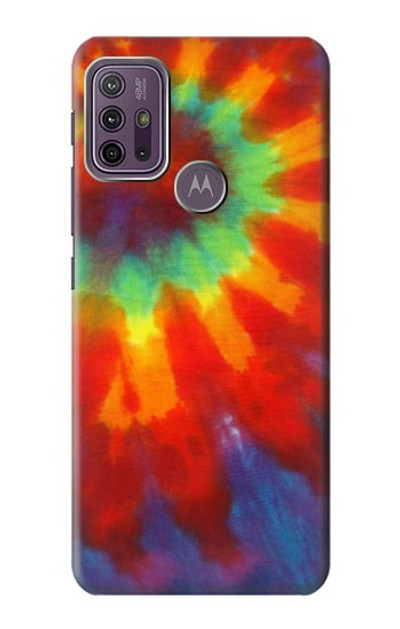 S2985 Colorful Tie Dye Texture Case Cover Custodia per Motorola Moto G10 Power