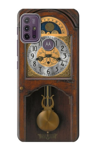 S3173 Grandfather Clock Antique Wall Clock Case Cover Custodia per Motorola Moto G10 Power