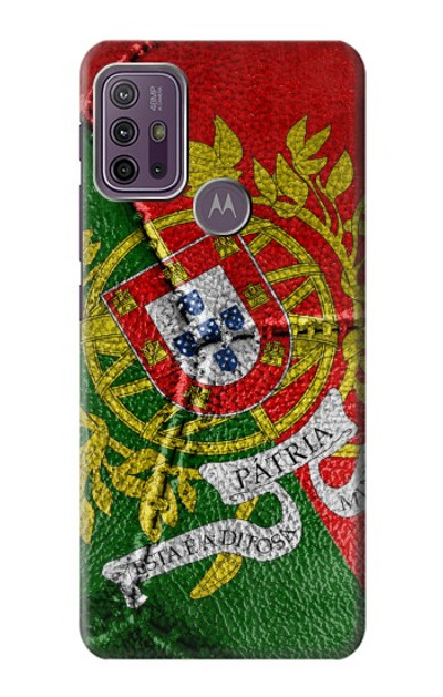 S3300 Portugal Flag Vintage Football Graphic Case Cover Custodia per Motorola Moto G10 Power