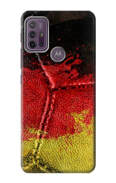 S3303 Germany Flag Vintage Football Graphic Case Cover Custodia per Motorola Moto G10 Power