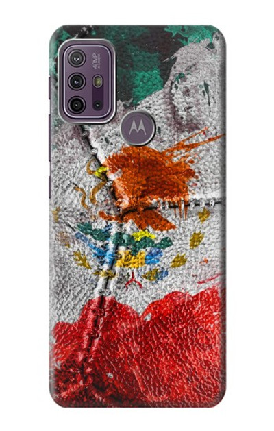 S3314 Mexico Flag Vinatage Football Graphic Case Cover Custodia per Motorola Moto G10 Power