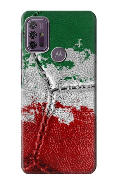 S3318 Italy Flag Vintage Football Graphic Case Cover Custodia per Motorola Moto G10 Power