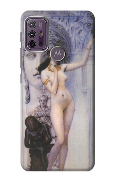 S3353 Gustav Klimt Allegory of Sculpture Case Cover Custodia per Motorola Moto G10 Power