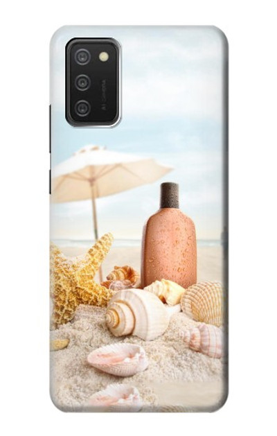 S1425 Seashells on The Beach Case Cover Custodia per Samsung Galaxy A03S