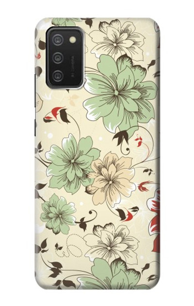 S2179 Flower Floral Vintage Art Pattern Case Cover Custodia per Samsung Galaxy A03S