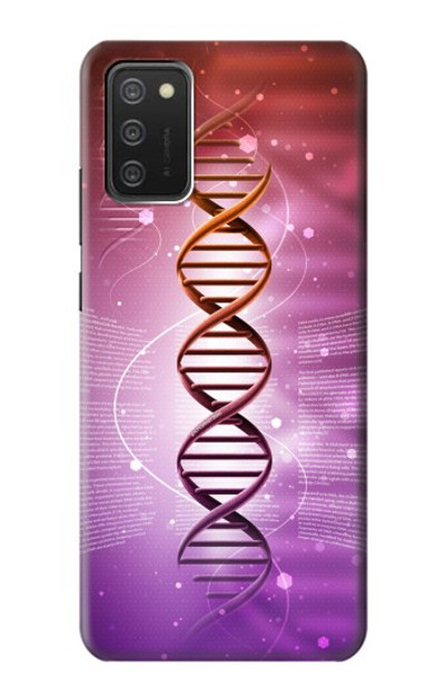 S2573 Dna Genetic Code Case Cover Custodia per Samsung Galaxy A03S